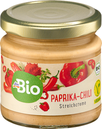 Brotaufstrich, Streichcreme Paprika-Chili, 180 g