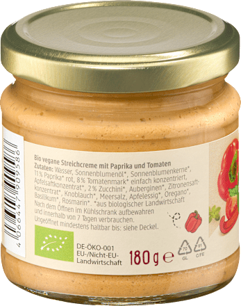 Brotaufstrich, Streichcreme Toskana, 180 g