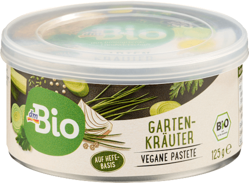 Brotaufstrich, Vegane Pastete Gartenkräuter, 125 g