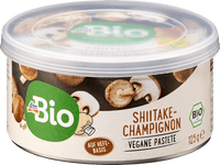 Brotaufstrich, Vegane Pastete Shiitake-Champignon, 125 g