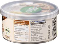 Brotaufstrich, Vegane Pastete Shiitake-Champignon, 125 g