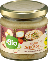 Brotaufstrich, Veganes Zwiebelschmalz, 150 g