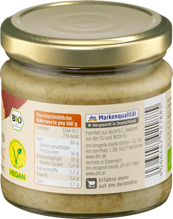 Brotaufstrich, Veganes Zwiebelschmalz, 150 g