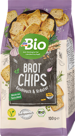 Brotchips Knoblauch & Kräuter, 100 g