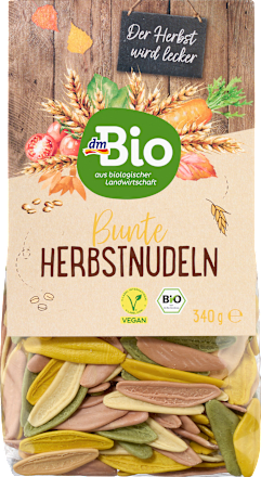 Bunte Herbstnudeln, 340 g