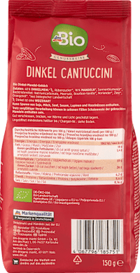 Cantuccini, Dinkel mit Mandeln, 150 g
