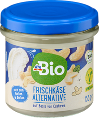 Cashewcreme Frischkäse Alternative, 135 g