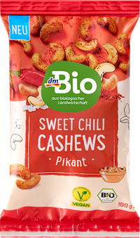 Cashewkerne Sweet Chili, 100 g