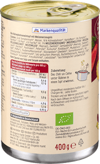 Chili sin Carne, 400 g