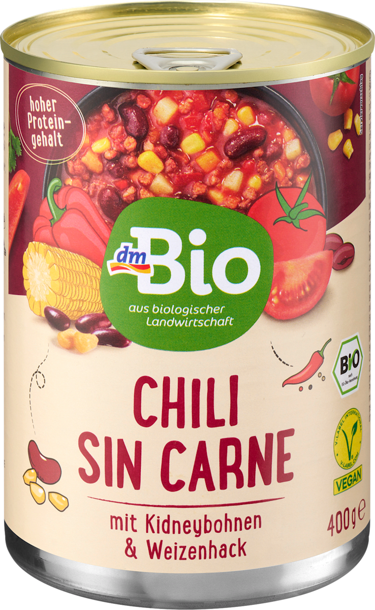 dmBio Chili sin Carne, 400 g