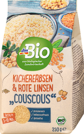 Couscous, Kichererbsen & Rote Linsen, 250 g