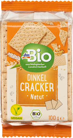 Cracker, Dinkel natur, 100 g