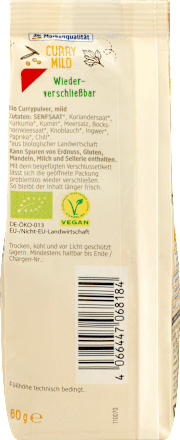 Curry, mild, 60 g
