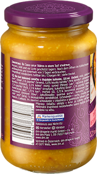 Currysoße Thai, 325 ml