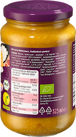 Currysoße Thai, 325 ml