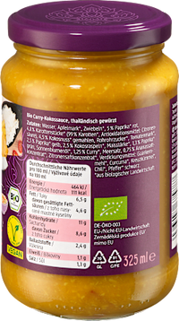 Currysoße Thai, 325 ml