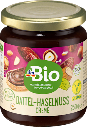 Dattel-Haselnuss Creme, 250 g