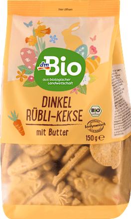 Dinkel Rübli-Kekse, 150 g