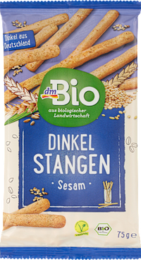 Dinkel Stangen Sesam, 75 g
