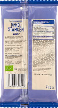 Dinkel Stangen Sesam, 75 g