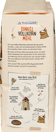 Dinkel Vollkornmehl, 1.000 g
