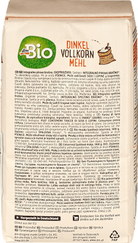 Dinkel Vollkornmehl, 1.000 g