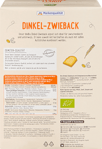 Dinkel Zwieback, 200 g