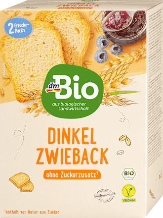 Dinkel Zwieback, 200 g