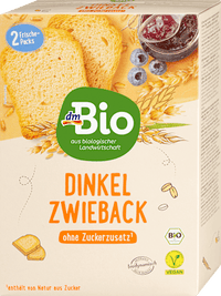 Dinkel Zwieback, 200 g