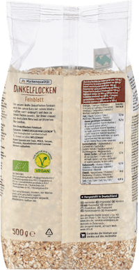 Dinkelflocken, Feinblatt, 500 g