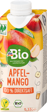 Direktsaft, Apfel-Mango, 0,33 l