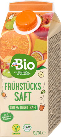 Direktsaft, Frühstückssaft mit Mehrfruchtmark, 0,75 l