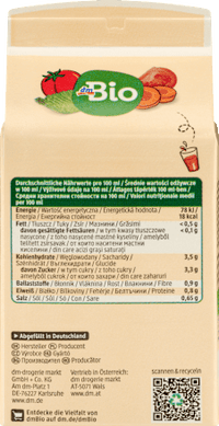 Direktsaft, Gemüse, 0,5 l