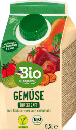 Direktsaft, Gemüse, 0,5 l