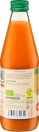 Direktsaft, Karotte feldfrisch verarbeitet, 330 ml