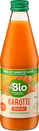 Direktsaft, Karotte feldfrisch verarbeitet, 330 ml