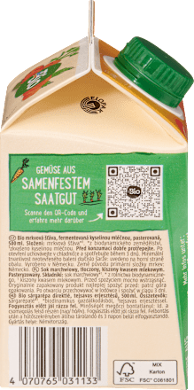 Direktsaft, Karotte, 0,5 l