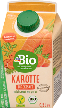 Direktsaft, Karotte, 0,5 l