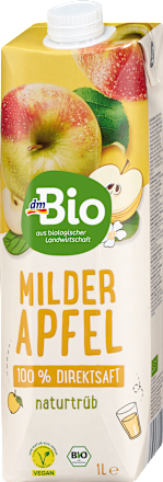 Direktsaft, Milder Apfel naturtrüb, 1 l