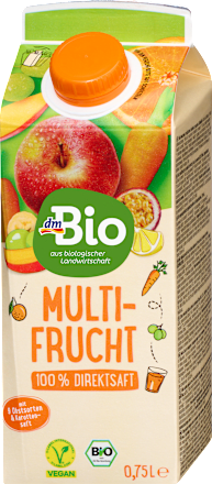 Direktsaft, Multifrucht, 0,75 l