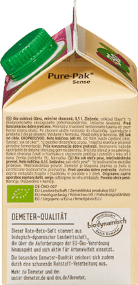 Direktsaft, Rote Bete, 0,5 l