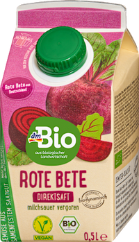 Direktsaft, Rote Bete, 0,5 l