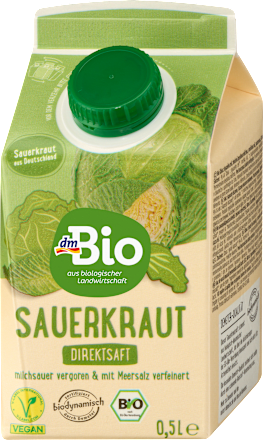 Direktsaft, Sauerkraut, 0,5 l