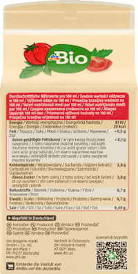 Direktsaft, Tomaten mit Meersalz, 0,5 l