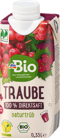 Direktsaft, Traube naturtrüb, 330 ml