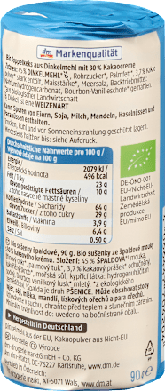 Doppelkeks Dinkel Kakao, Mini, 90 g