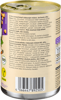 Eintopf, Kichererbsen mit Kokosmilch, 400 g