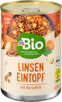 Eintopf, Linsen mit Kartoffeln, 400 g