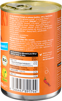 Eintopf, Veganes Chili con Grünkern, 400 g