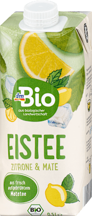 Eistee, Zitrone & Mate, 0,5 l